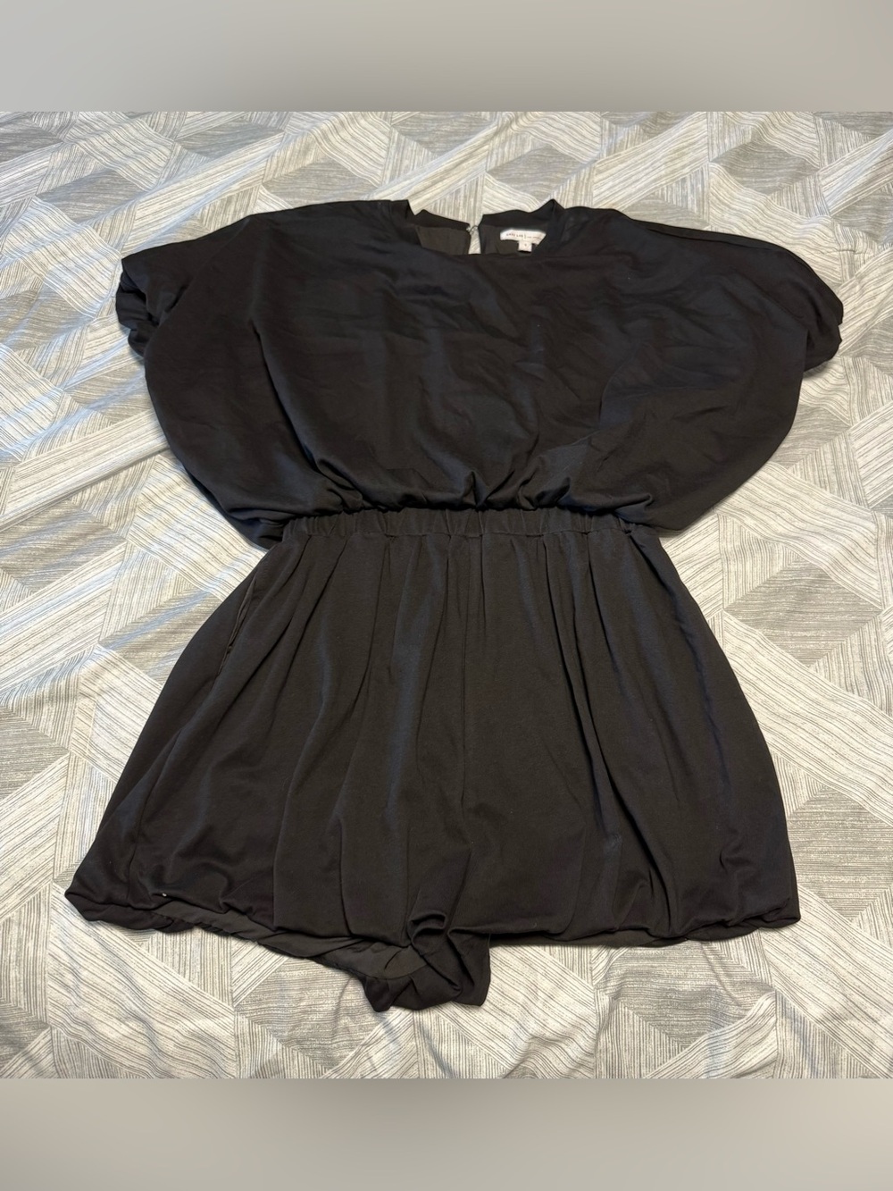 Grey Lab Dolman Romper